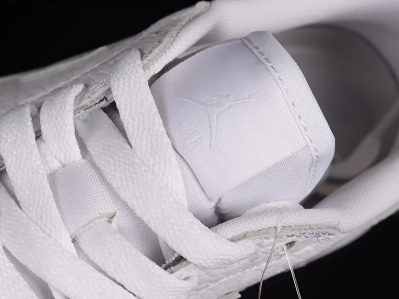 All categories Air Jordan Jordan series basketball shoes Air Jordan 1 Low G version pure original Air Jordan 1 Low Golf "Triple White" AJ1 Joe 1 new golf version all white color DD9315-101